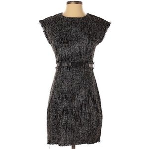 Rhyme Los Angeles metallic tweed mini dress